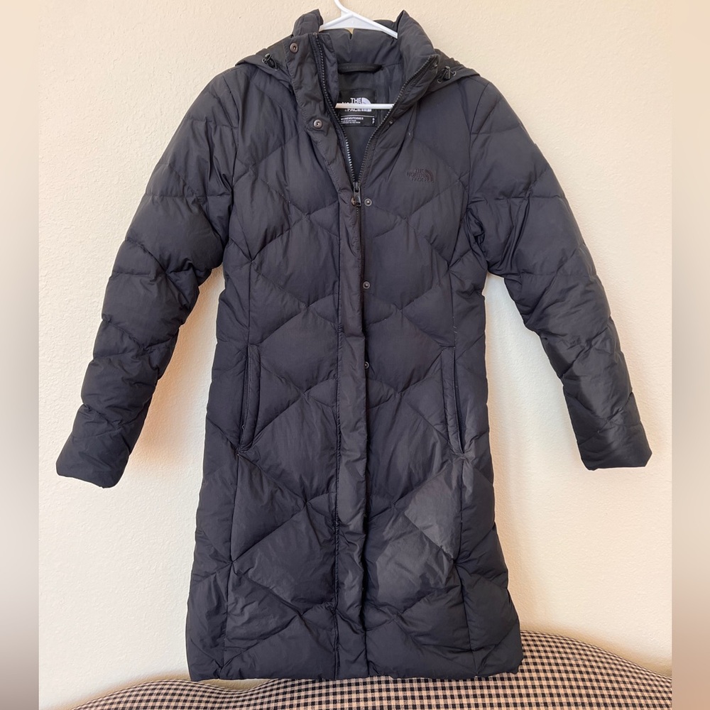 The North Face Women's Long Black Puffer Jacket